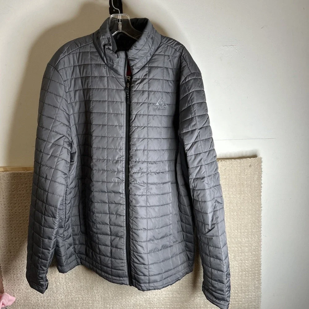 Gerry Gray Quilted Men's Jacket Sz‎ XXL
